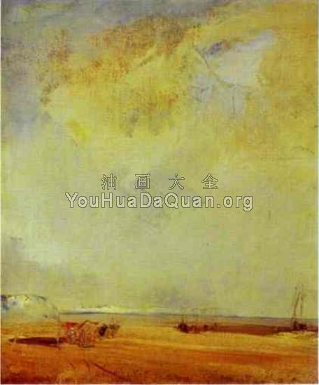 View of the Coast of Normandy - 理查德·帕克斯·伯宁顿